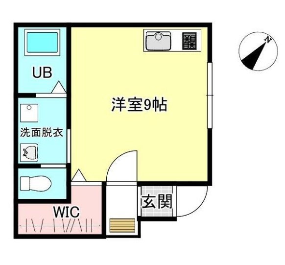 エスポワール 101号室 間取り