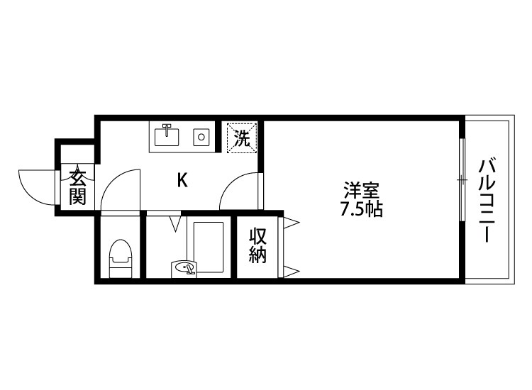 マンショングレイス 間取り図