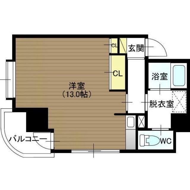 ベルトピア新潟21 704号室 間取り