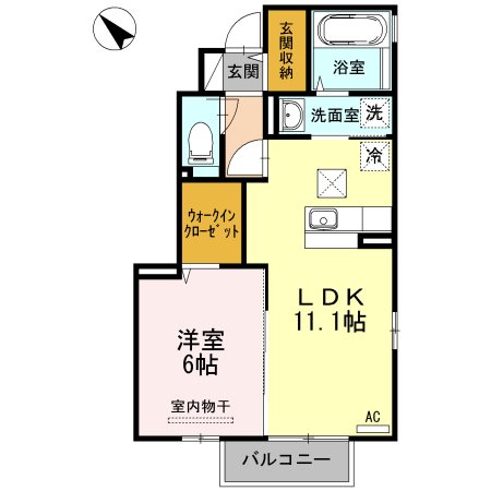 ロワール・カナ    間取り図