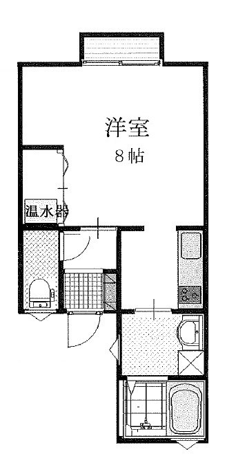 サンシャイン山手 103号室 間取り