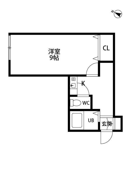 サプラス・２ 202号室 間取り
