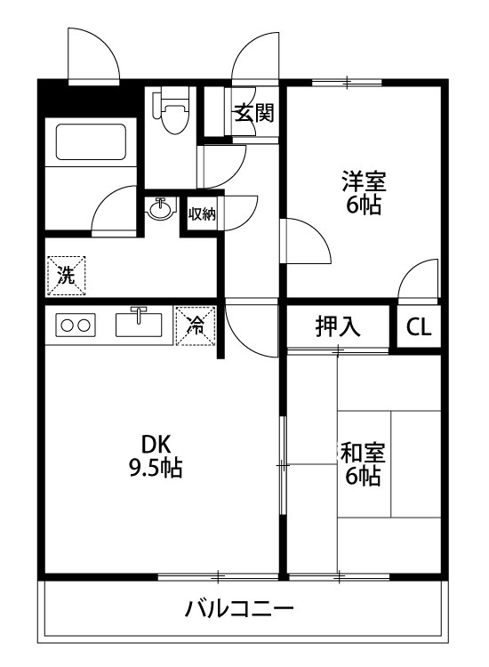 マ・メゾン 407号室 間取り