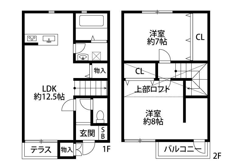 アランフェス C号室 間取り