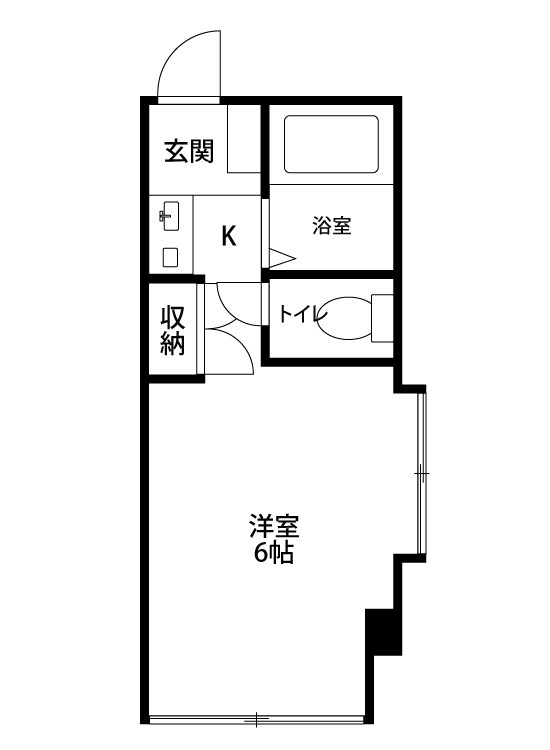 ベルトピア新潟１０ 301号室 間取り