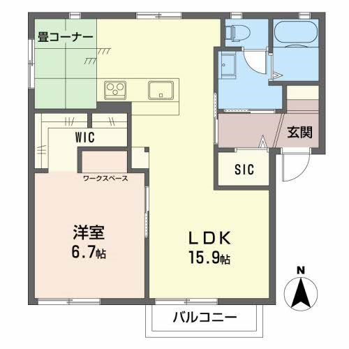 フレンド＆エム  A101号室 間取り