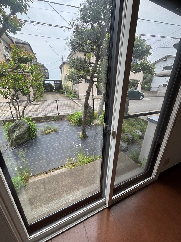 青山3丁目小林貸家 ベランダ