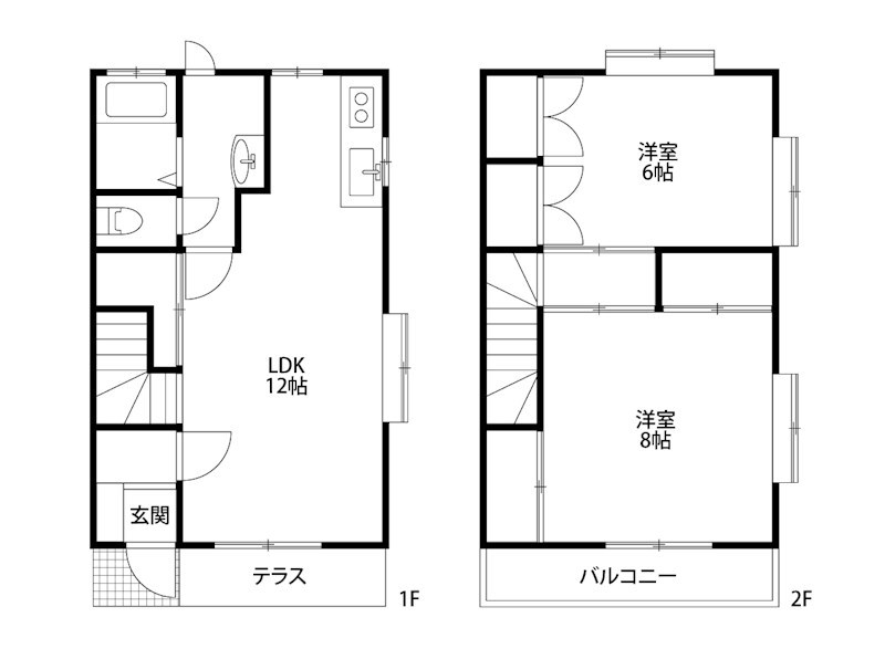 グリーンアベニューとやのB 7号室 間取り