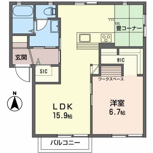 フレンド＆エム B202号室 間取り