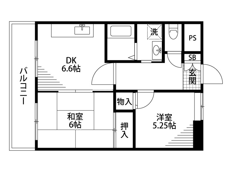 カナン花園 間取り図