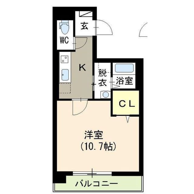 シルバーハイツ 402号室 間取り