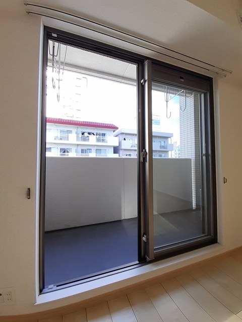 アメニティ万代 ベランダ
