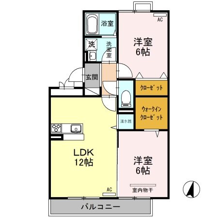 ファミール近藤Ⅳ 301号室 間取り