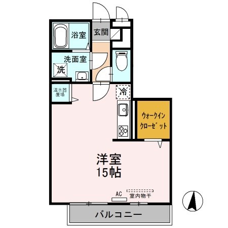インペリアルコート　A 307号室 間取り
