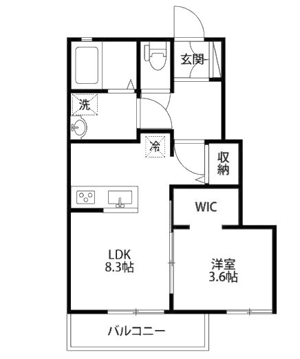 maison sona（メゾンソナ） 102号室 間取り