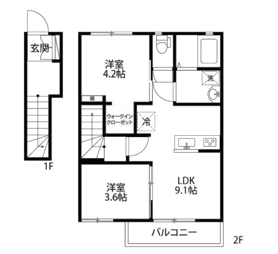 maison sona（メゾンソナ） 202号室 間取り