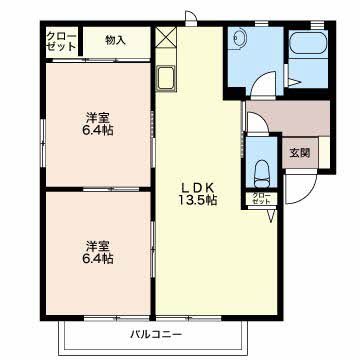 グッドライフ元町  A101号室 間取り