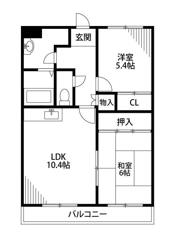 トロワ・リッチェ・ヒロ 303号室 間取り