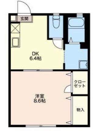 ハイツあさひ 203号室 間取り