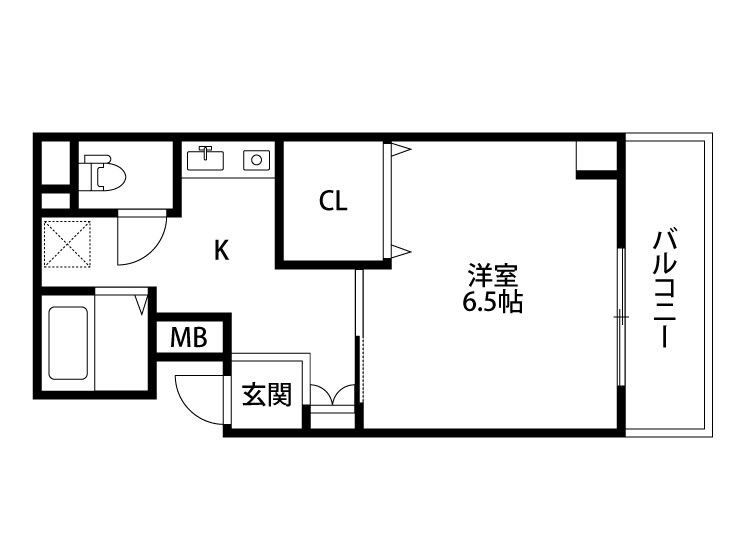 ゆうマンション 間取り図