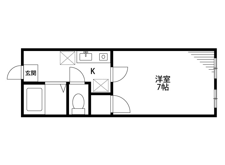 ビバリーヒルズONE 102号室 間取り