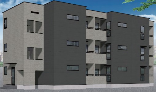 （仮）秣川岸通新築アパート 103号室 外観