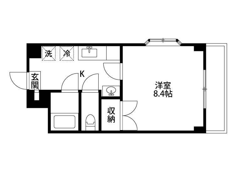 ガーデンヒルズ 301号室 間取り