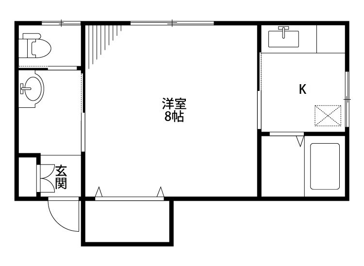 リセ３ 103号室 間取り