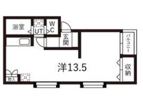 ステージハウスセガ 201号室 間取り