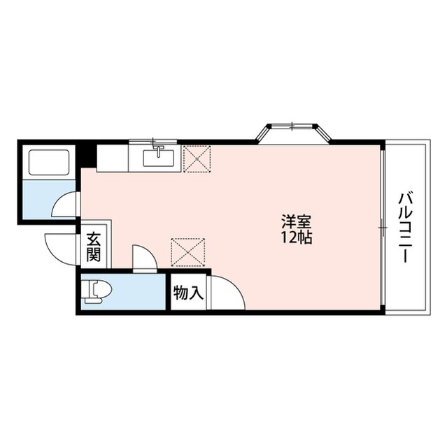 ハイツV 503号室 間取り