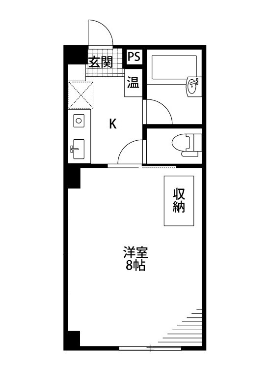 プラザ・ドゥ・ロード 303号室 間取り