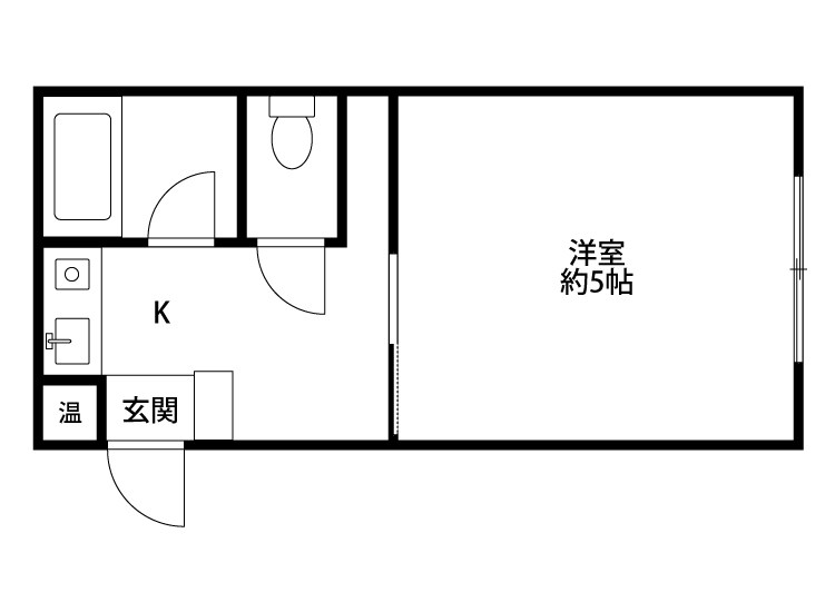 プラザ・ドゥ・ロード 305号室 間取り