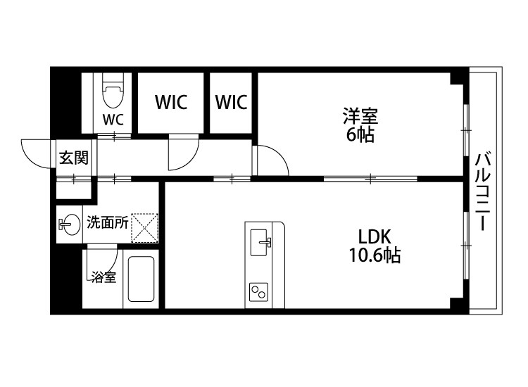 エトワール中央インター 間取り図