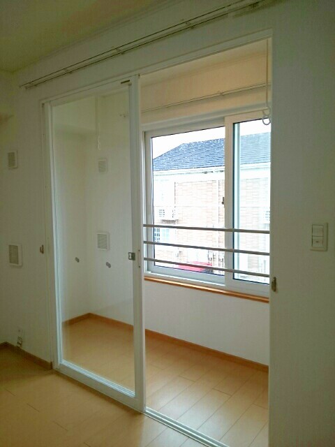 ハッピーフィールドＢ ベランダ