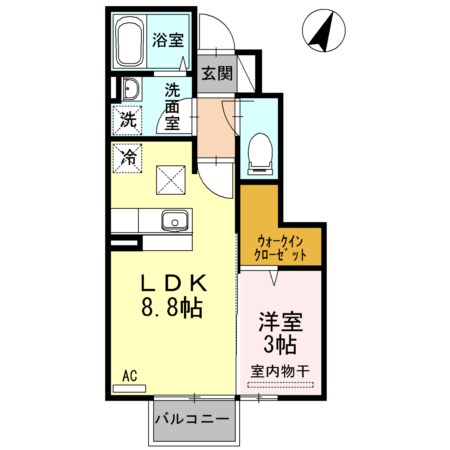 マシェリ　ハウス 103号室 間取り