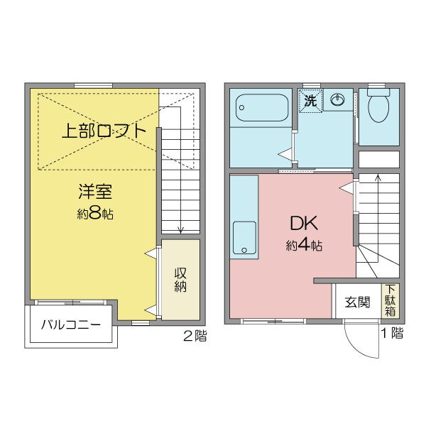 メゾン・リヴィエール 103号室 間取り