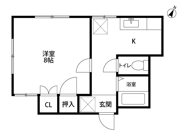プレーンコートⅡ 間取り図
