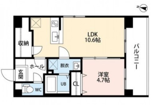スペリアージュタワー 間取り図