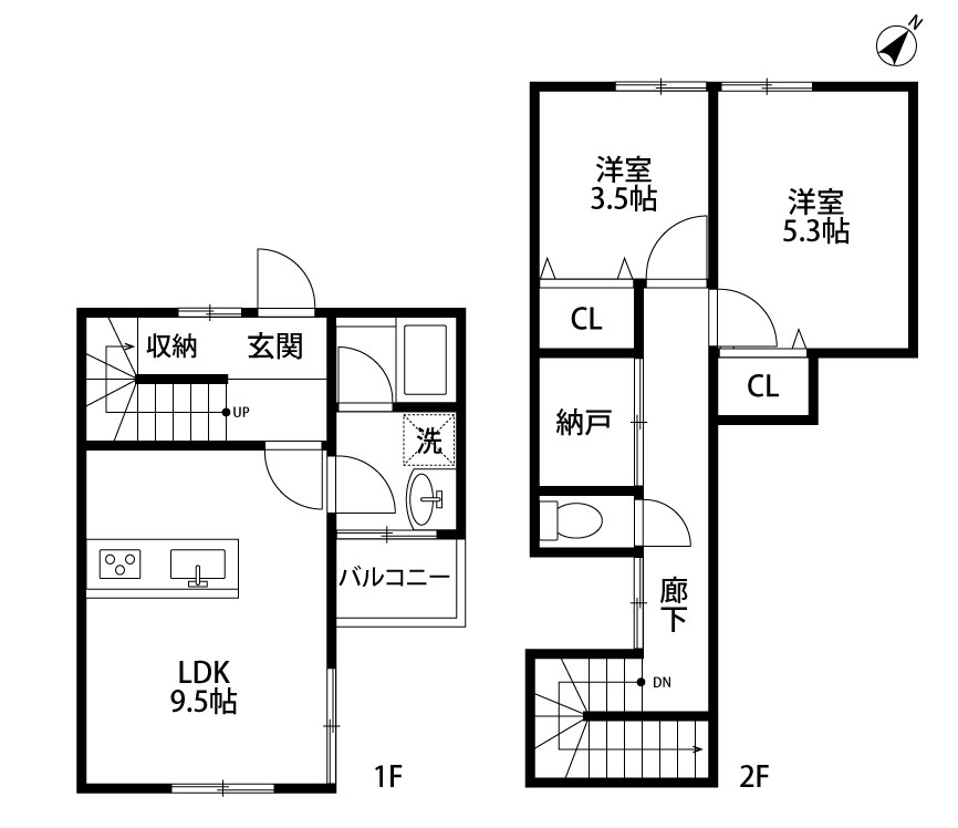 グリーンホームズⅡ 103号室 間取り