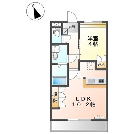 ビアンニュー松崎 305号室 間取り