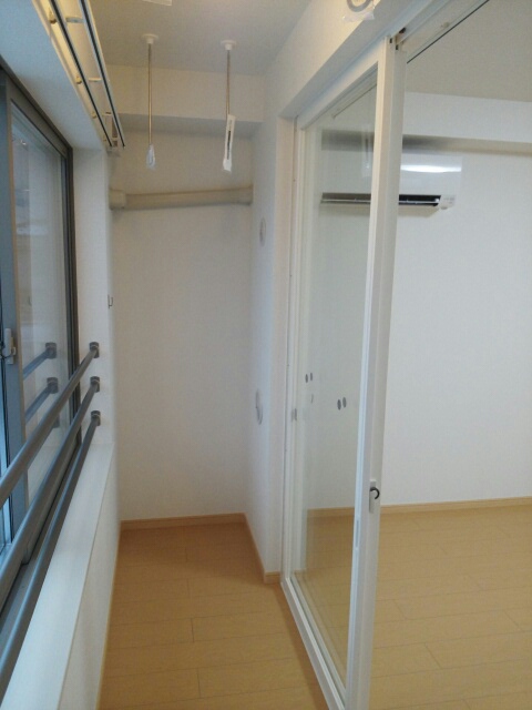 ミルキーパーク城所Ⅱ ベランダ