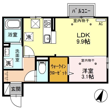 ベルテ 間取り図
