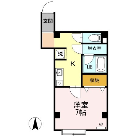 ウエルネス万代 間取り図