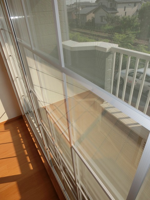 ハイムアヅマ ベランダ