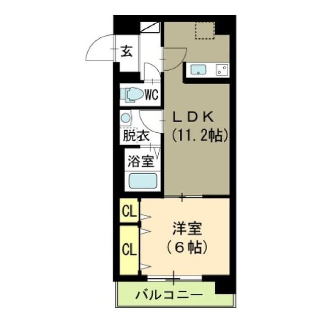 シルバーハイツ 間取り図