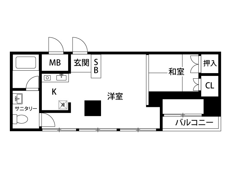 新潟芙蓉コモンズ 間取り図