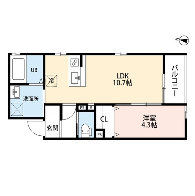 ジョアンガーデン 102号室 間取り