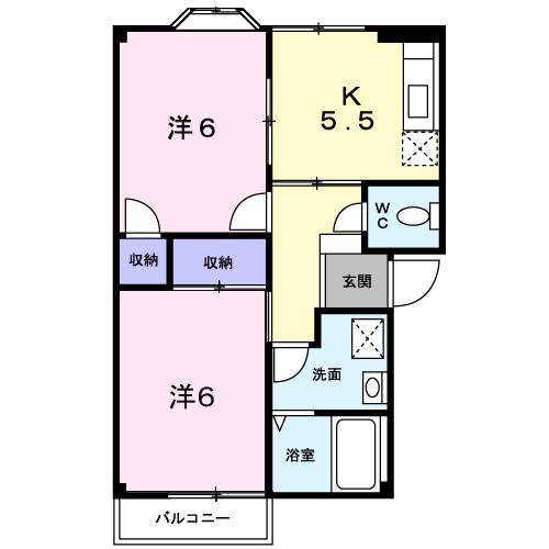 Ｔ・Ｊプレイス 101号室 間取り
