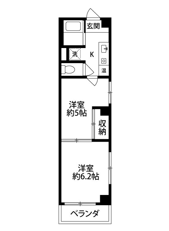 レジデンスカープ新潟 間取り図