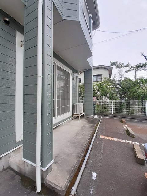 エクセルコーポなるみ ベランダ